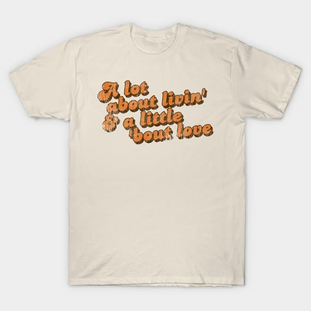 Little ‘Bout Love Quote T-Shirt by darklordpug